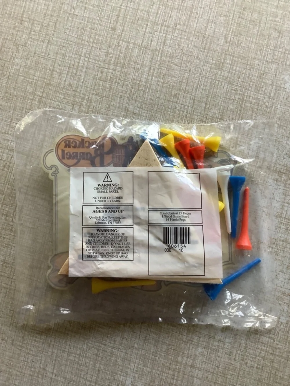 CRACKER BARREL Old Country Store PEG GAME Original 